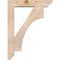 Ekena Millwork Westlake Slat Smooth Bracket w/ Offset Brace, Douglas Fir, 5 1/2"W x 24"D x 32"H BKT0604X24X32WTL06SDF - alternate 3